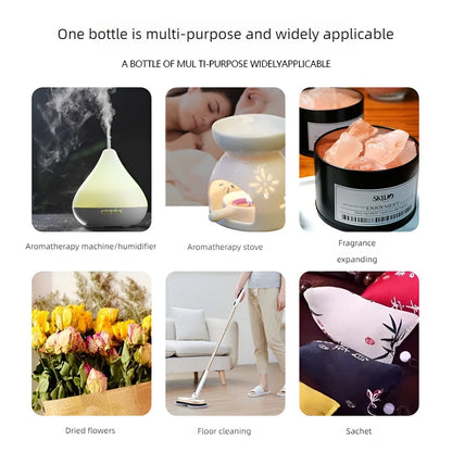 18 Flavors Essential Oils for Aroma Diffuser Air Humidifier Home Water-Soluble 10Ml Air Freshener Scents Fragrance Oil Perfume